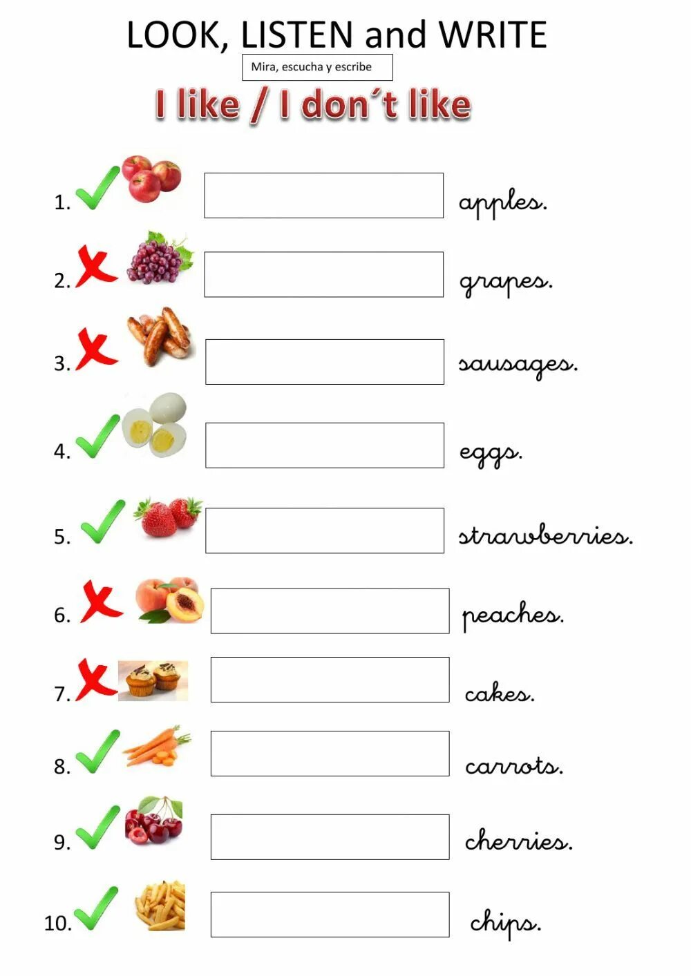 1 do you like to exercise. I like i don&#039;t like worksheets. i like food worksheet. like don t like worksheets. food like don&#039;t like worksheet.