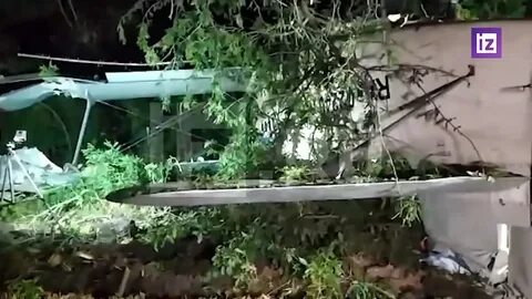 На кубани упал самолет