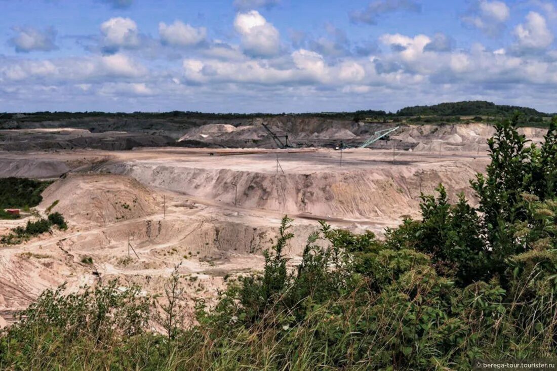 площадка карьеры.