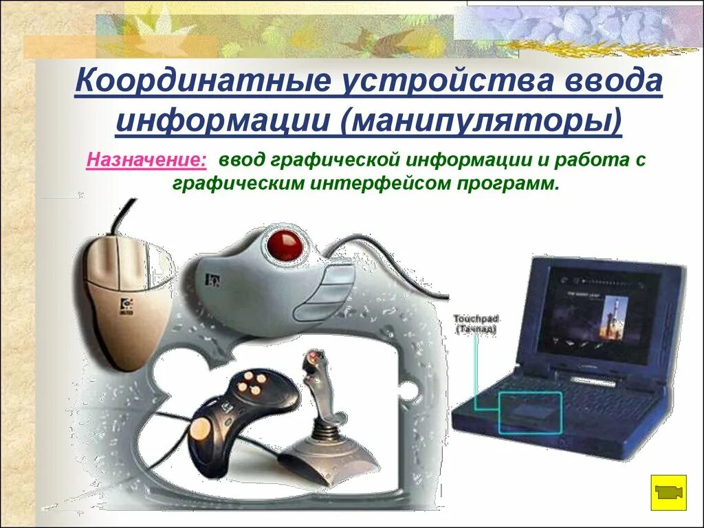 Ввод информации работа. Манипуляторы устройства ввода. устройство ввода информации манипуляторы это. координатные устройства ввода информации. назначение устройств ввода.