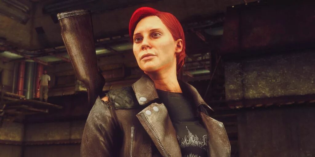 Фоллаут red head sound. Fallout Red Lucy. Fallout New Vegas Люси. Рыжая Люси фоллаут нв. Рыжая Люси Fallout New Vegas.