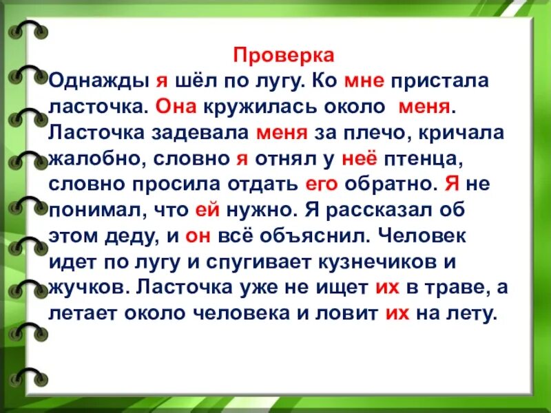 Однажды я шел по лугу. Однажды шел по лугу ко мне пристала Ласточка. Однажды я шёл по лугу ко мне. Роль местоимений в речи. Паустовский однажды я