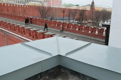 Мягкая кровля парапет