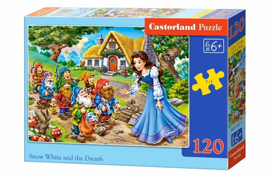 Пазл миди Касторленд 120. Пазл Castorland Белоснежка (b-13401), 120 дет.. Пазл Step Puzzle Disney Белоснежка - 2 (96056), 360 дет.. Пазлы на 120 деталей Castorland. Пазлы белоснежка