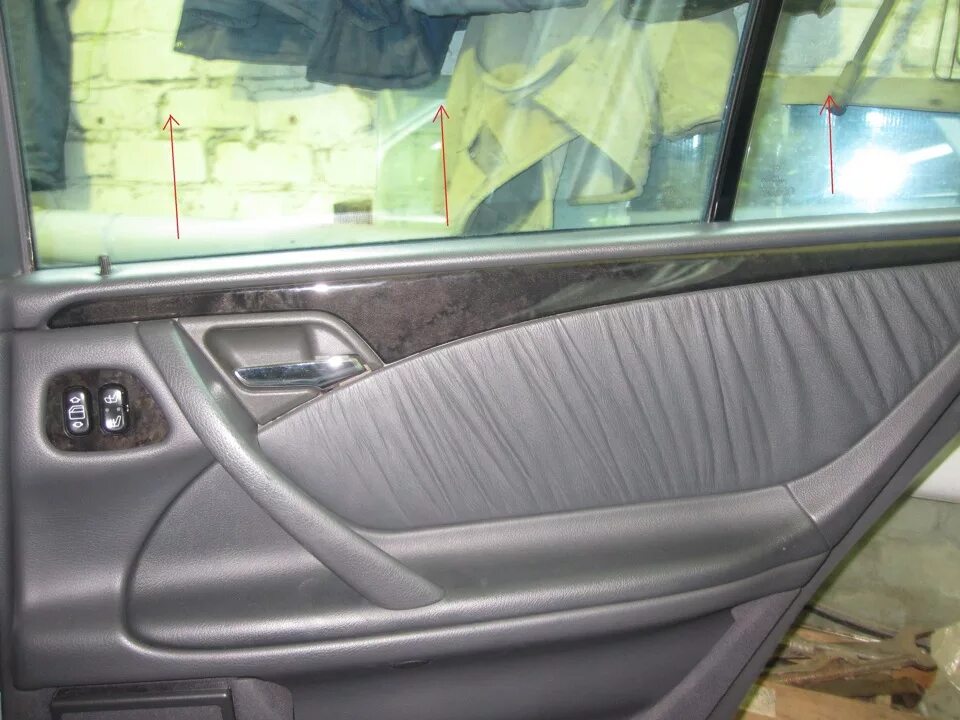 Замена замка двери Mercedes W210 E-Class - Mercedes-Benz E-class (W210), 2,8 л, 