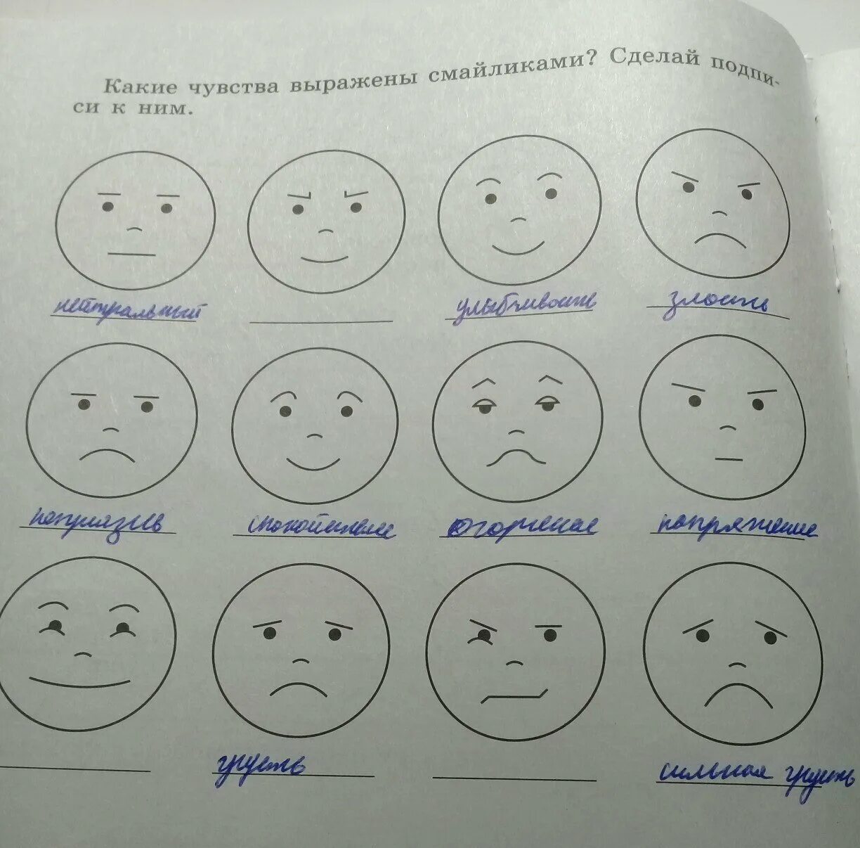 Какое настроение и какие чувства
