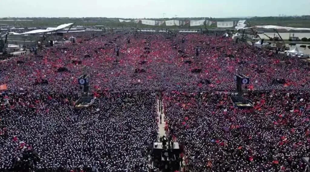 Митинг. Миллионы людей. Митинг в Турции. Самый большой митинг. 9 мая митинг 2023