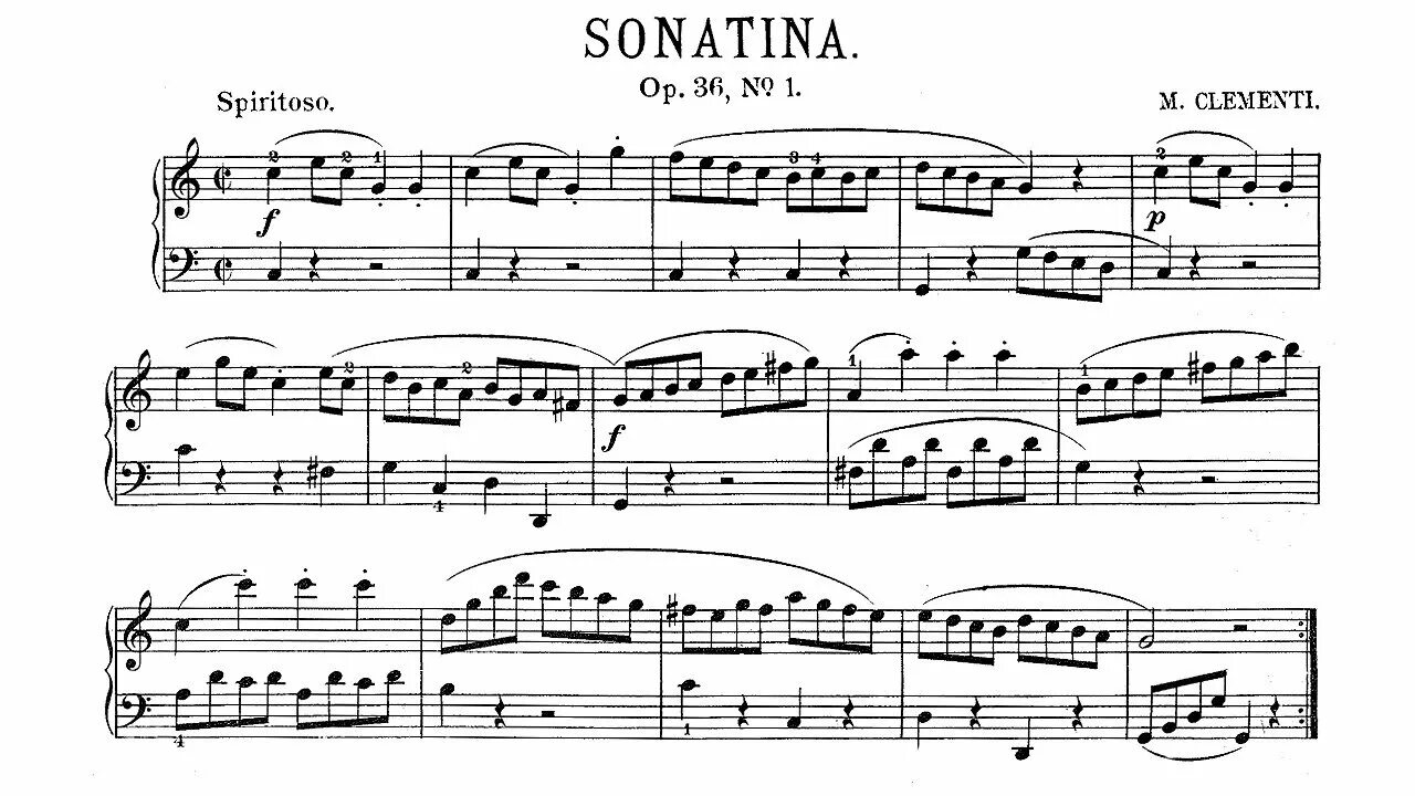 Sonata in c