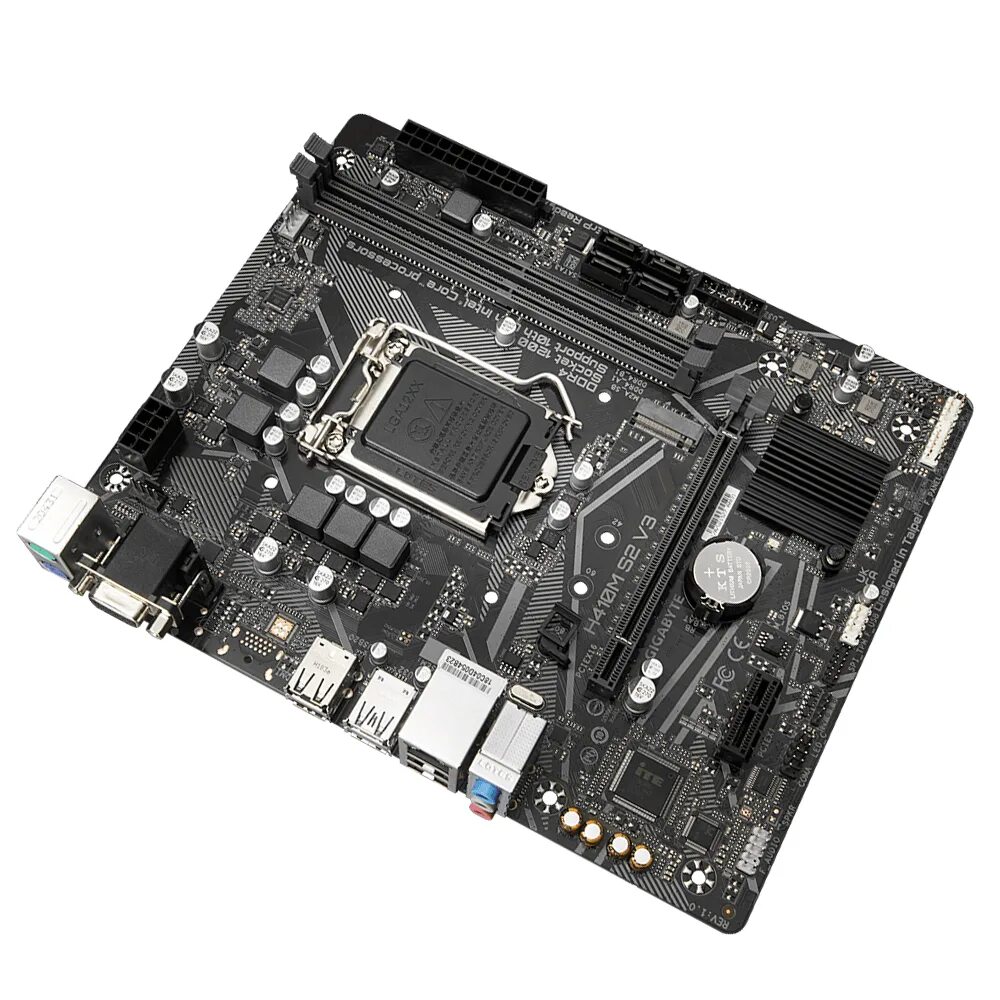Gigabyte h410m h lga 1200 matx. Материнская плата gigabyte h310m s2h 2. Gigabyte h410m s2 v3. H410m v3. Материнская плата gigabyte h410.