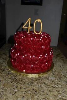 Торт на 40 летие