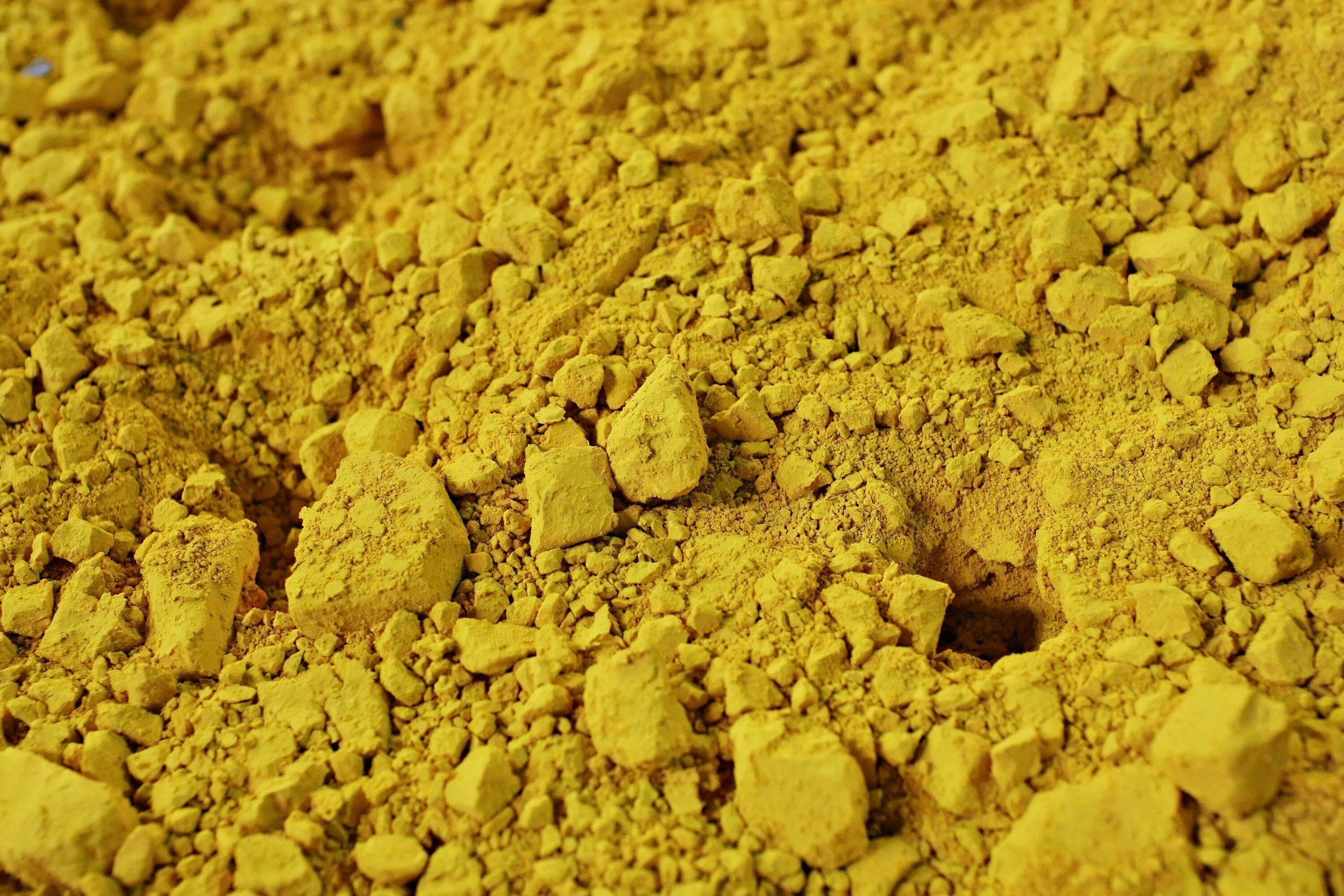 Закись окись урана. Yellow cake uranium. Урановая промышленность. Желтый кек урана. Природный уран.