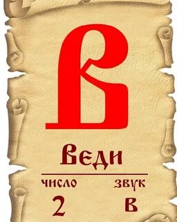 Старославянская буква люди