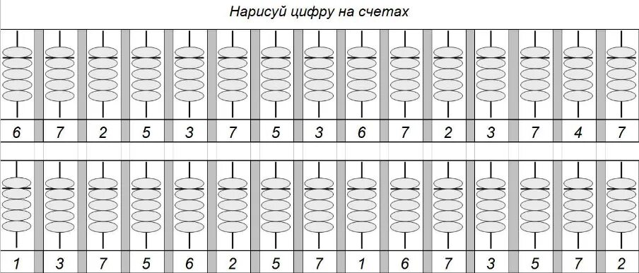 Карта с двумя счетами. Ментальная арифметика карточки для ментального счета. Ментальные карты для дошкольников по ментальной арифметике. Упражнения по ментальной арифметике для дошкольников. Ментальная арифметика для детей счеты Абакус.