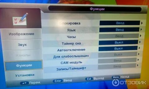 Как настроить телевизор дексп на прием каналов