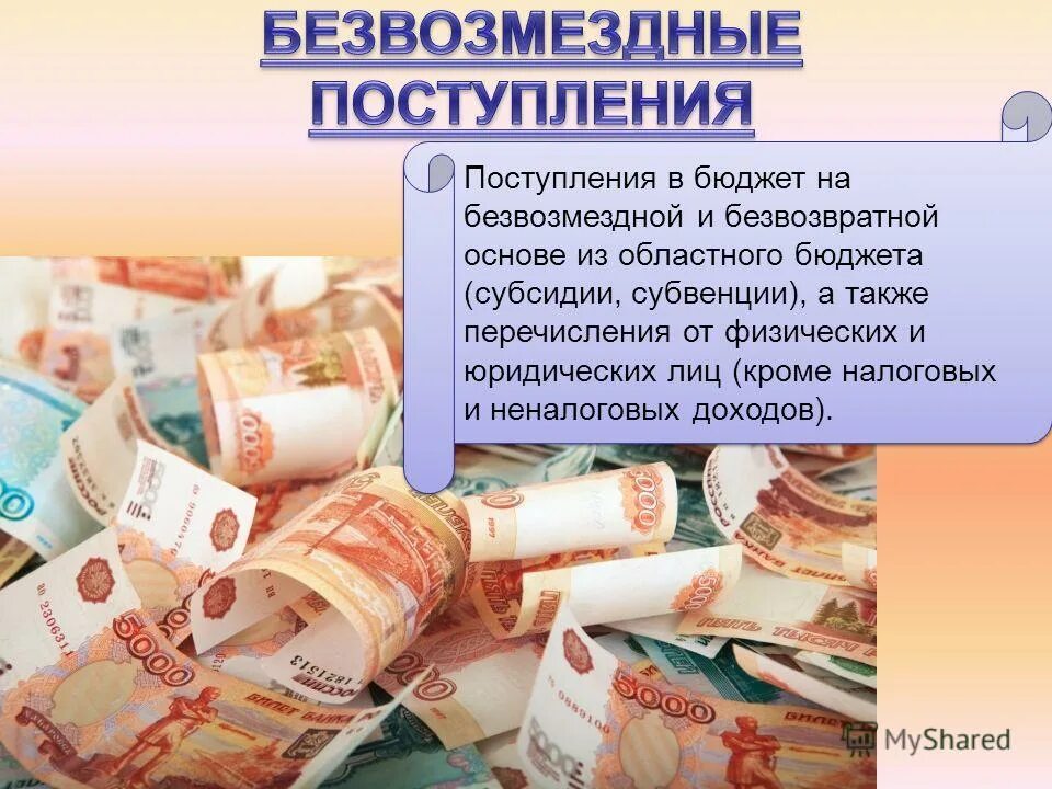 К финансовой помощи относятся