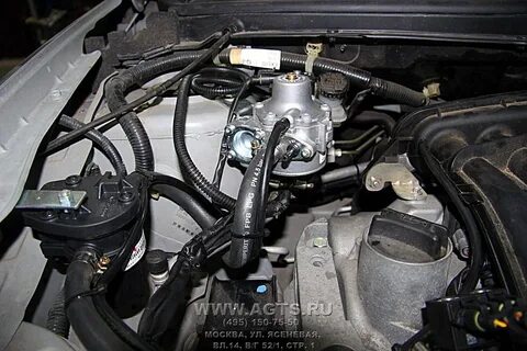 Газ на nissan