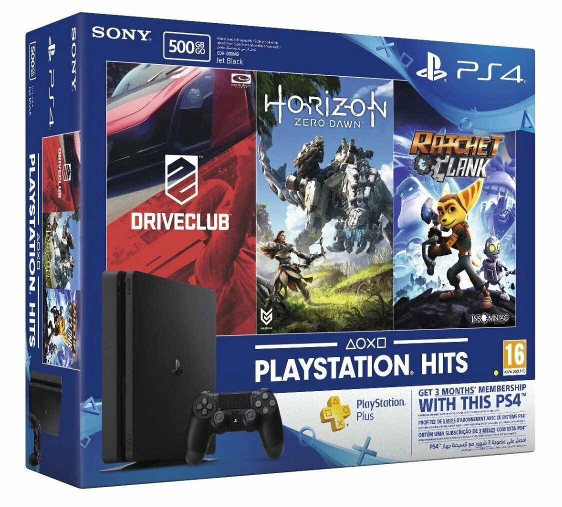 Когда вышел плейстейшен 4. Ps4 бандл с 3 играми. PLAYSTATION 4 Slim PLAYSTATION Plus. Sony PLAYSTATION 4 Slim Horizon. Игровая приставка Sony PLAYSTATION 4 Slim 500gb Black.