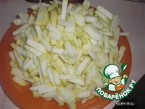 Салат кабачок видео