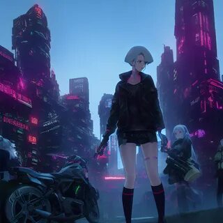 Cyberpunk 2077 animation