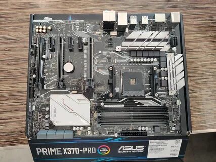 Материнская плата asus prime x370 pro