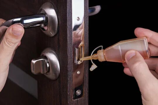 Door lock lubricant