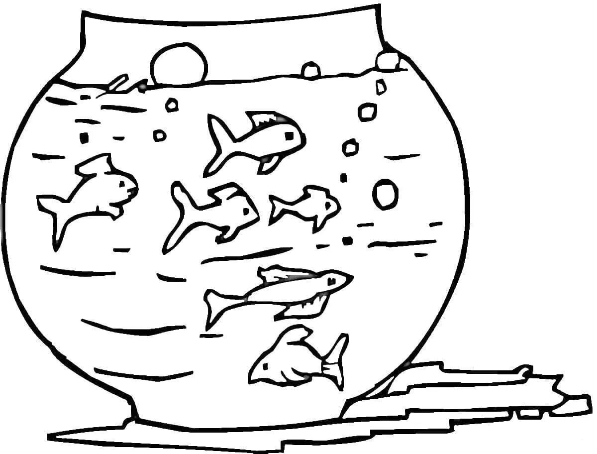 Раскраска аквариум с рыбками. Раскраска аквариум с рыбками для детей. Раскраска рыбы в аквариуме. Рыбы в аквариуме раскраска для детей.