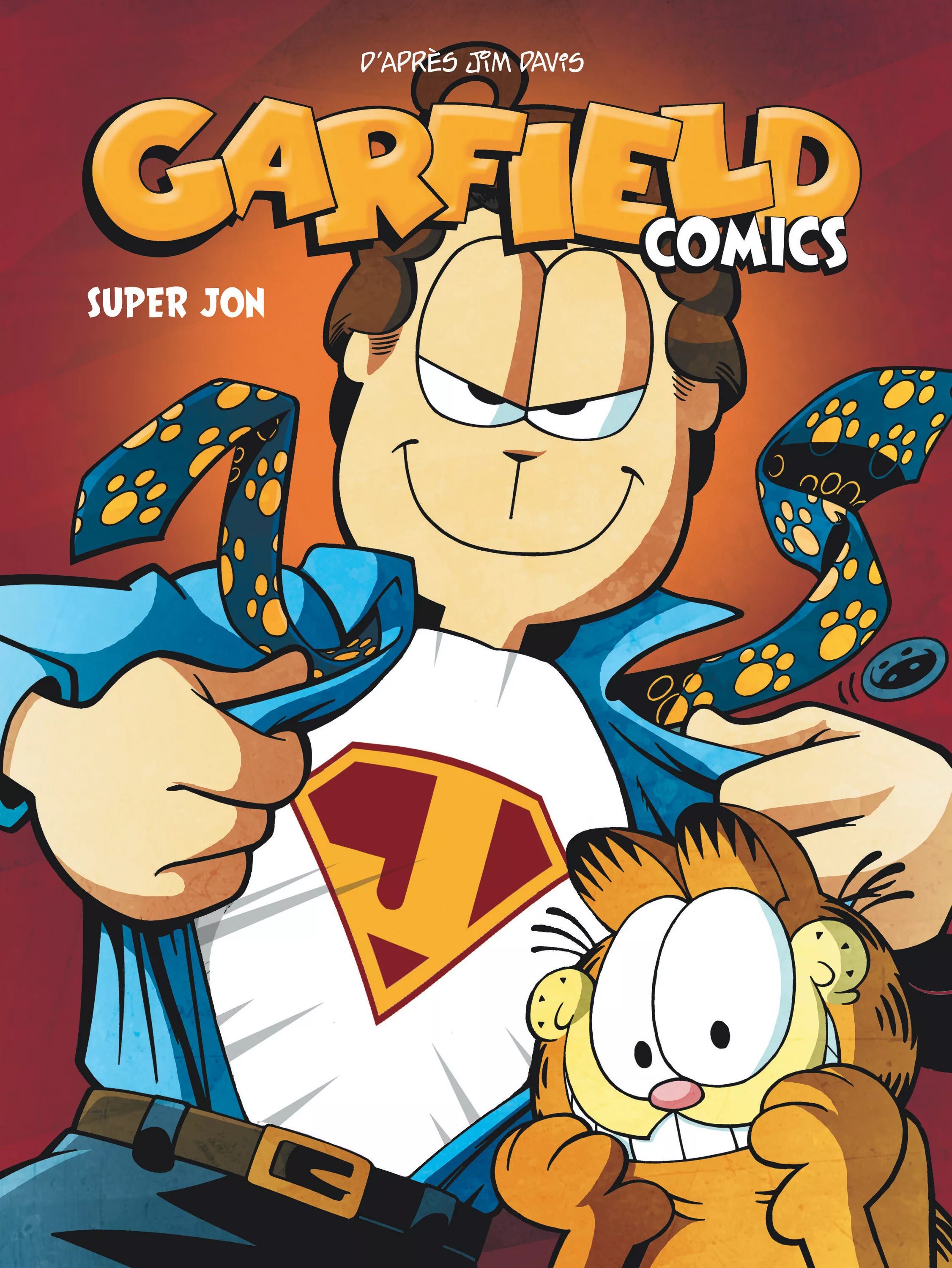 Супер джон. Гарфилд комиксы. Garfield Comic book. John Garfield Comics. Super Garfield.