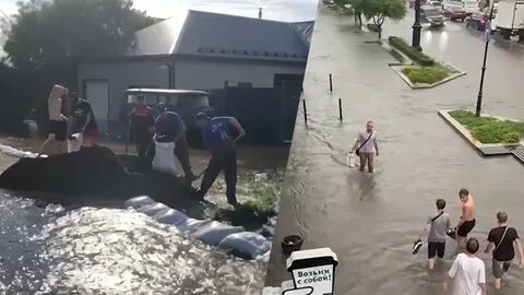 Устроил потоп
