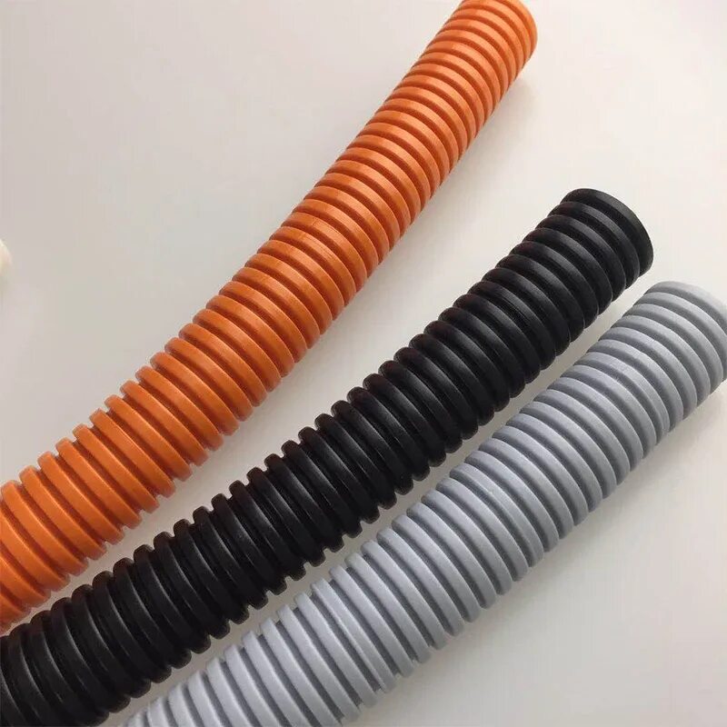 Как выглядит гофра. Труба гофрированная Heisskraft corrugatedpipe 20mm. Труба гофрированная corrugatedpipe 25mm 50m (Red) Valfex. Труба гофрированная connect Pipe-VT 150. Трубы с оранжевого pe100rc.