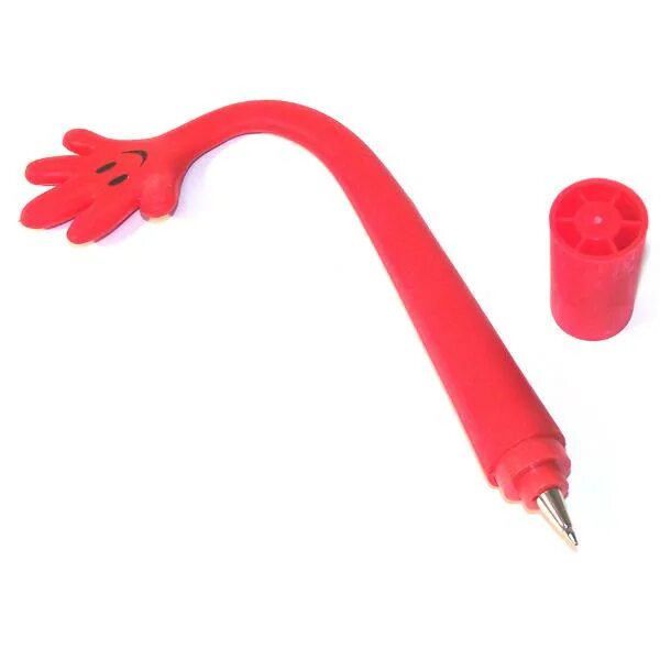Красные ручки. Красная ручка для учителя. Ручка пальчики. Красная ручка необычная.