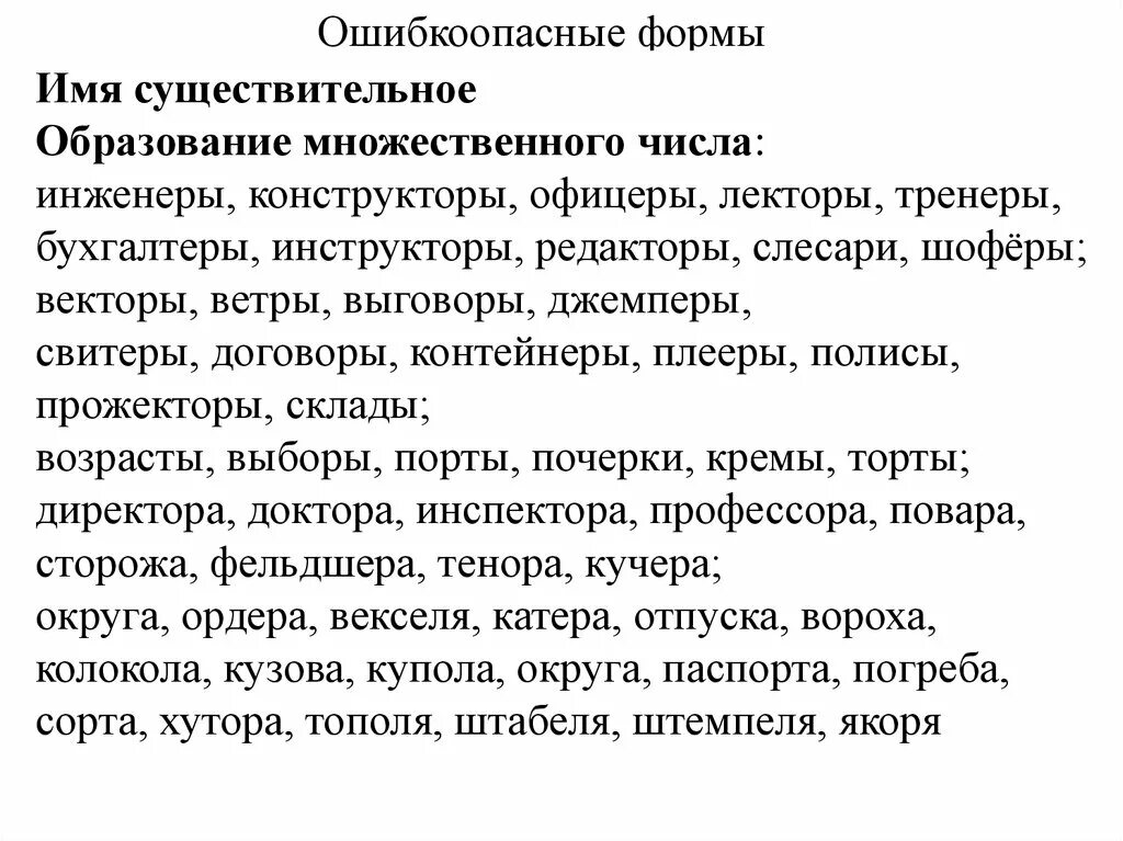 Сторожи множественное. Морфологические нормы 7 задание ЕГЭ. Директора доктора профессора сторожа. Морфологические нормы презентация ЕГЭ 7 задание. Повара директора профессора.