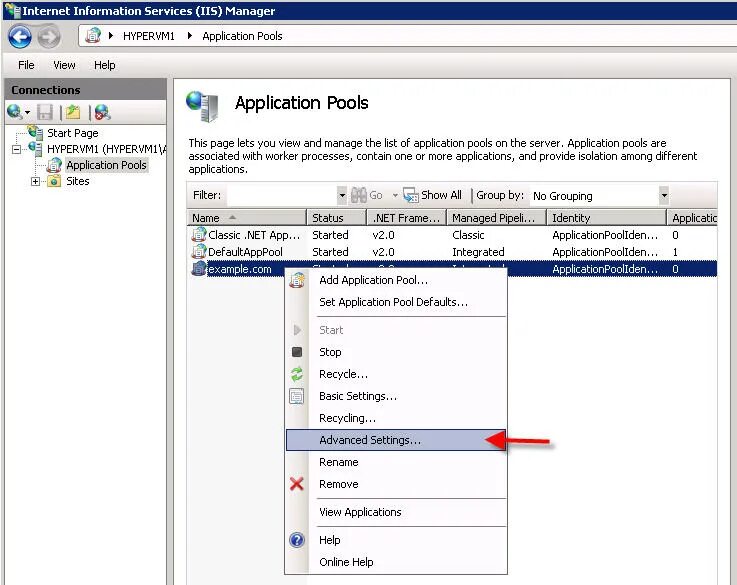 Application pool. Apppool в iis. recycle pool iis. iis application pool. iis служба как называется на русском.