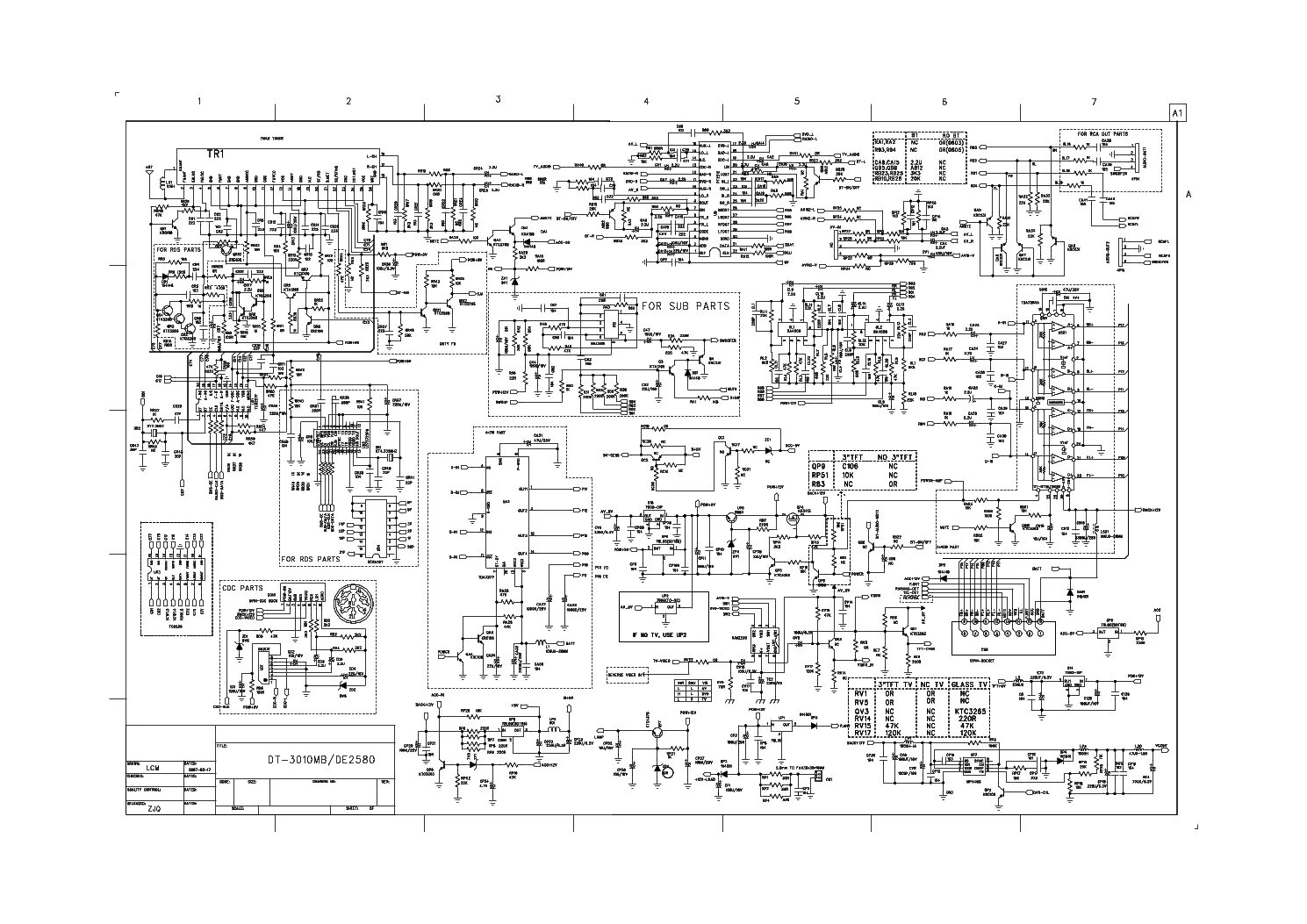 MYSTERY MCD-978 MCD-979 SCH Service Manual download, schematics, eeprom, repair 