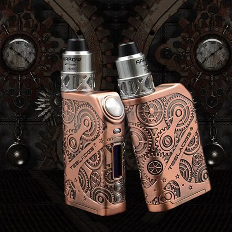 Вейп бокс. Мехмод стимпанк тесла. teslacigs стимпанк. tesla steampunk вейп. steampunk vape box mod.
