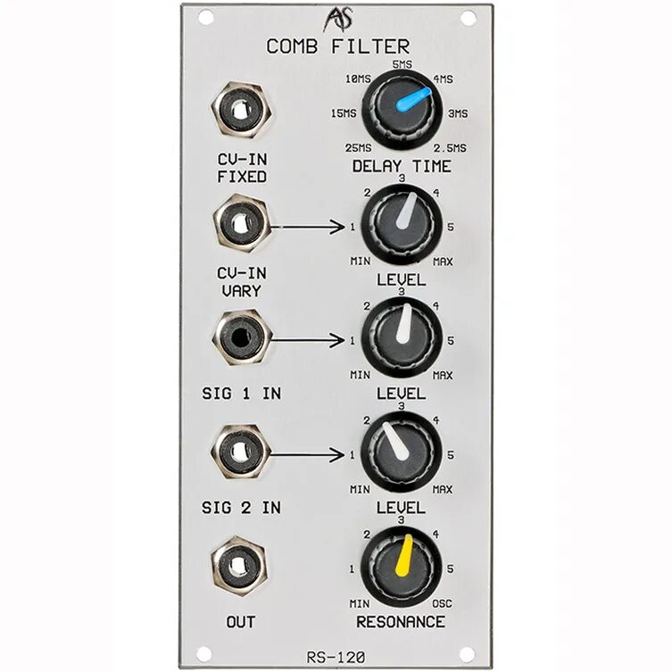 Output delay. Eurorack модуль. аналоговый delay. дилей. bbd delay.