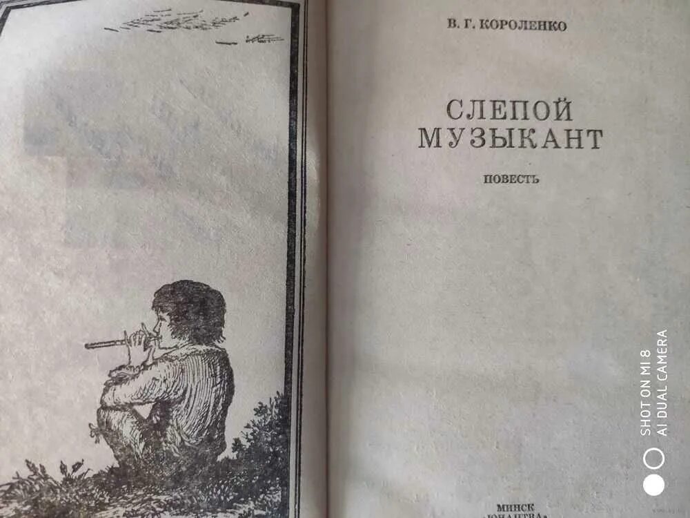 Слепой мальчик короленко