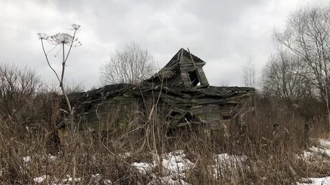 Деревенский грязный