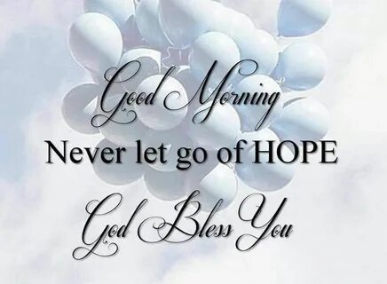 Let's hope