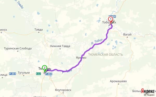 Тобольск ялуторовск расстояние. Тюмень тобольск карта дороги.