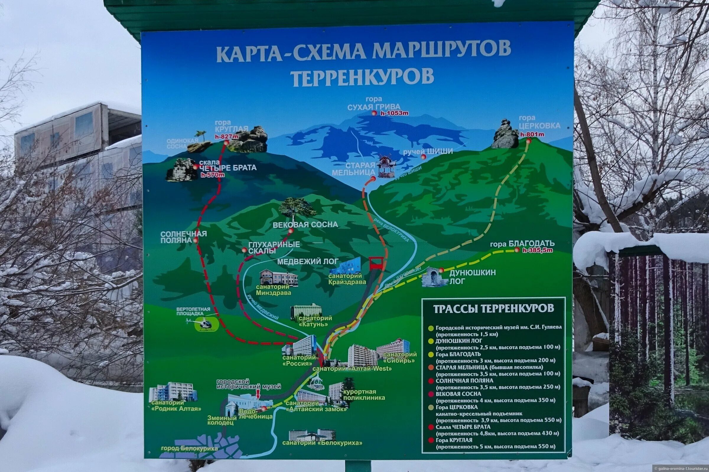 Где находится улица горная