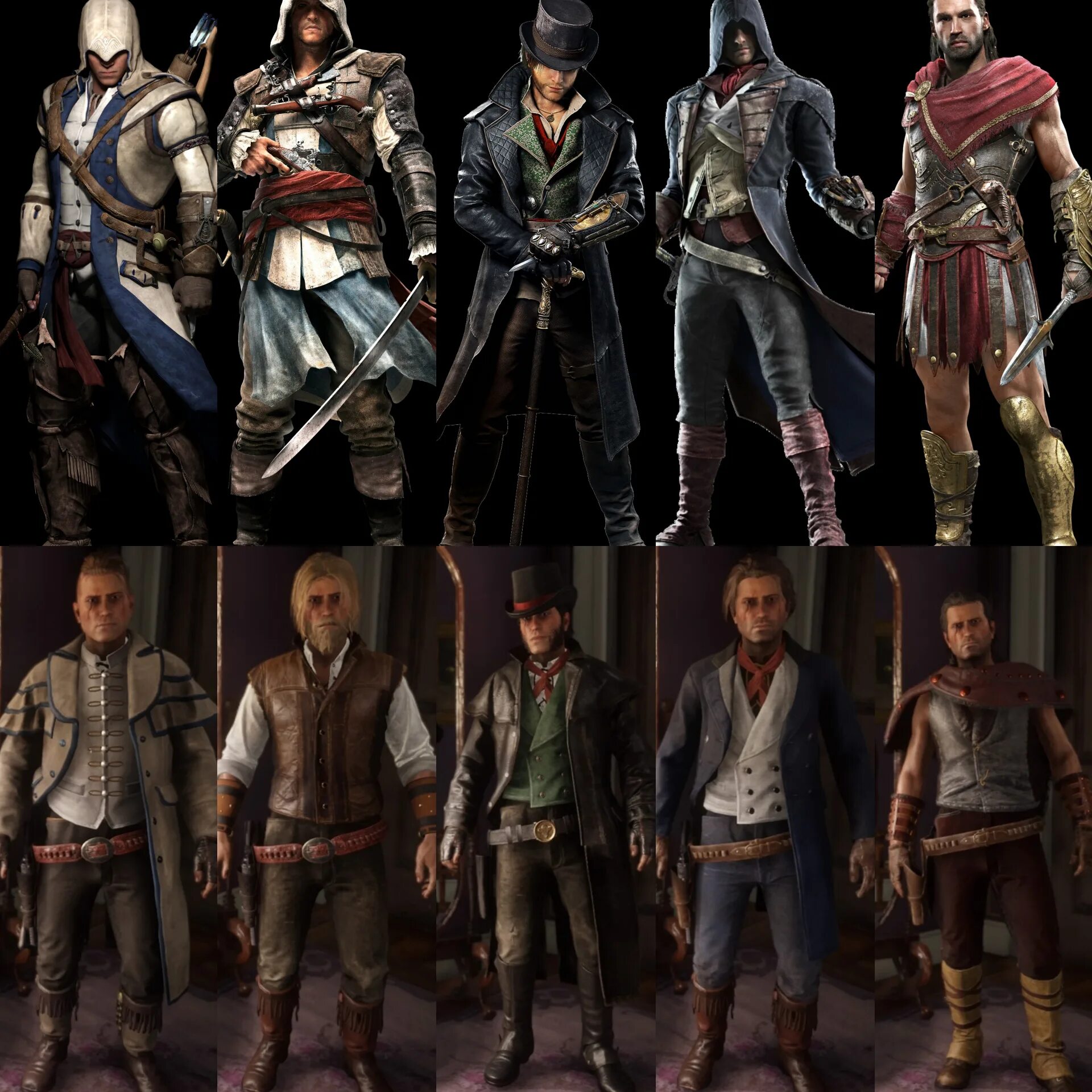 Какие есть костюмы игр. Assassin&#039;s creed 2 костюмы. костюм капитана аквилы assassins creed 3. гессенские наемники ассасин крид. assassins creed 2 e3 outfit.