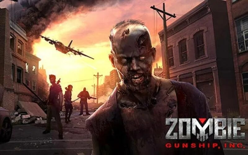 Игра Zombie Gunship Survival. Игра расстреливать зомби с самолета.