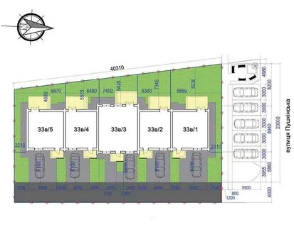 Блокированная застройка размеры участка