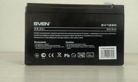 Батарея для ибп sven
