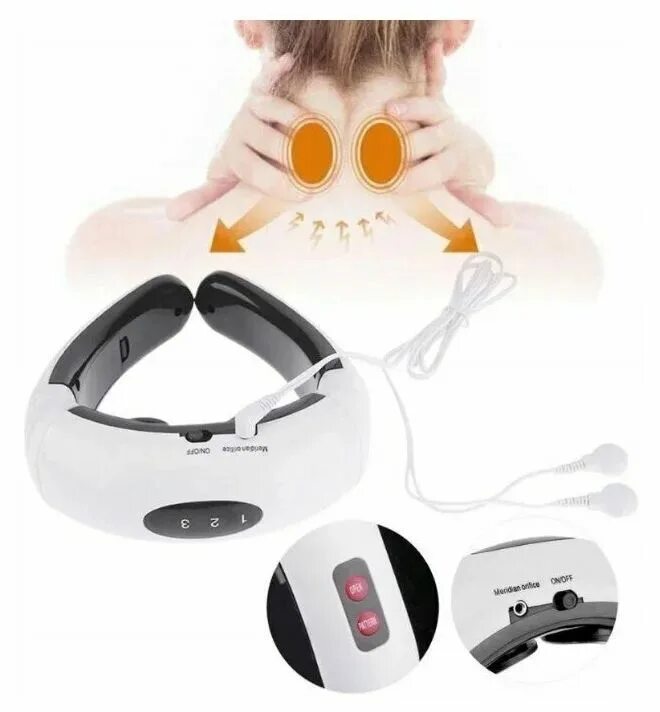 Массажеры для шеи спб. Neck Massager HX-5880. Массажер миостимулятор для шеи HX-5880. Массажер для шеи Neck Massager HX -5830. Массажёр для шеи и плеч HX-5880.