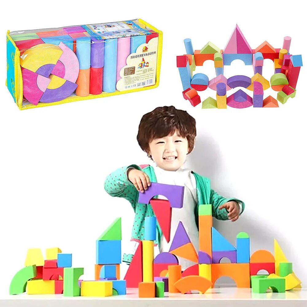 Bricks puzzle building blocks