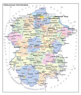 Чувашская область административный центр