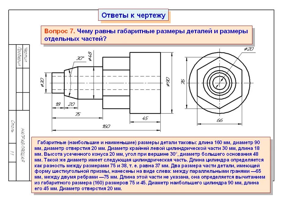 Тип б имеет размеры. Чтение чертежей для слесаря ремонтника. Ось порядок чтения чертежа. Как описать чертеж детали. Основные правила чтения чертежей.