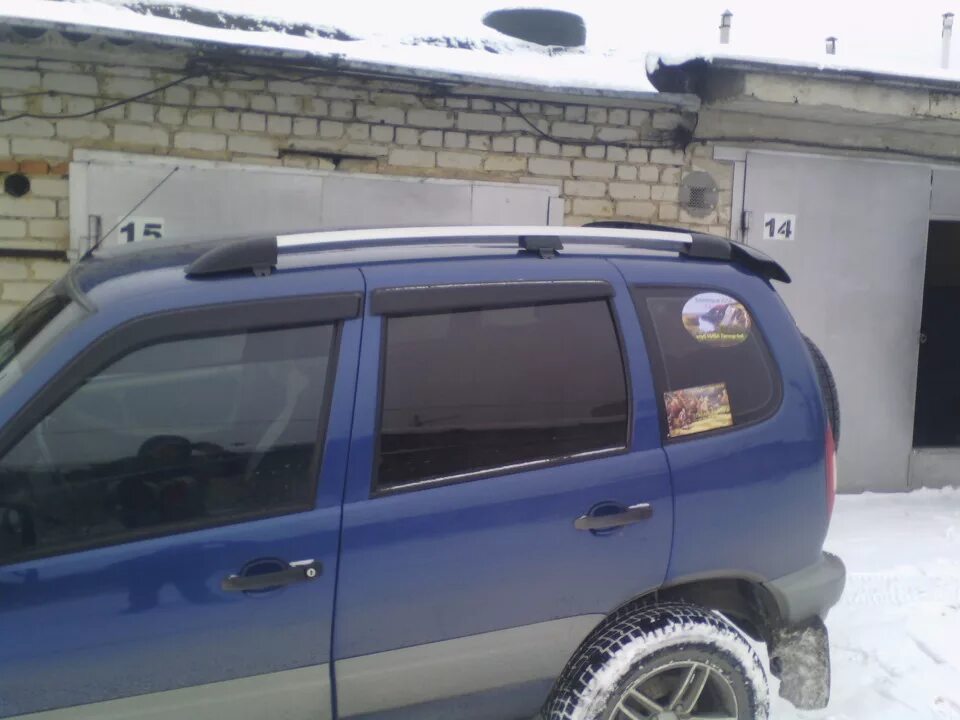 Про рейлинги) - Chevrolet Niva, 1,7 л, 2009 года аксессуары DRIVE2