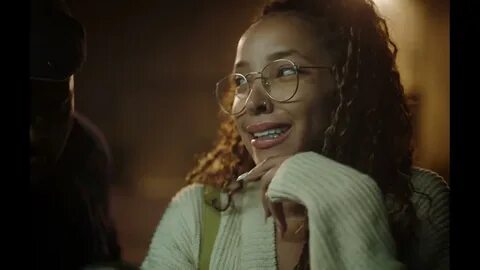 I can see her